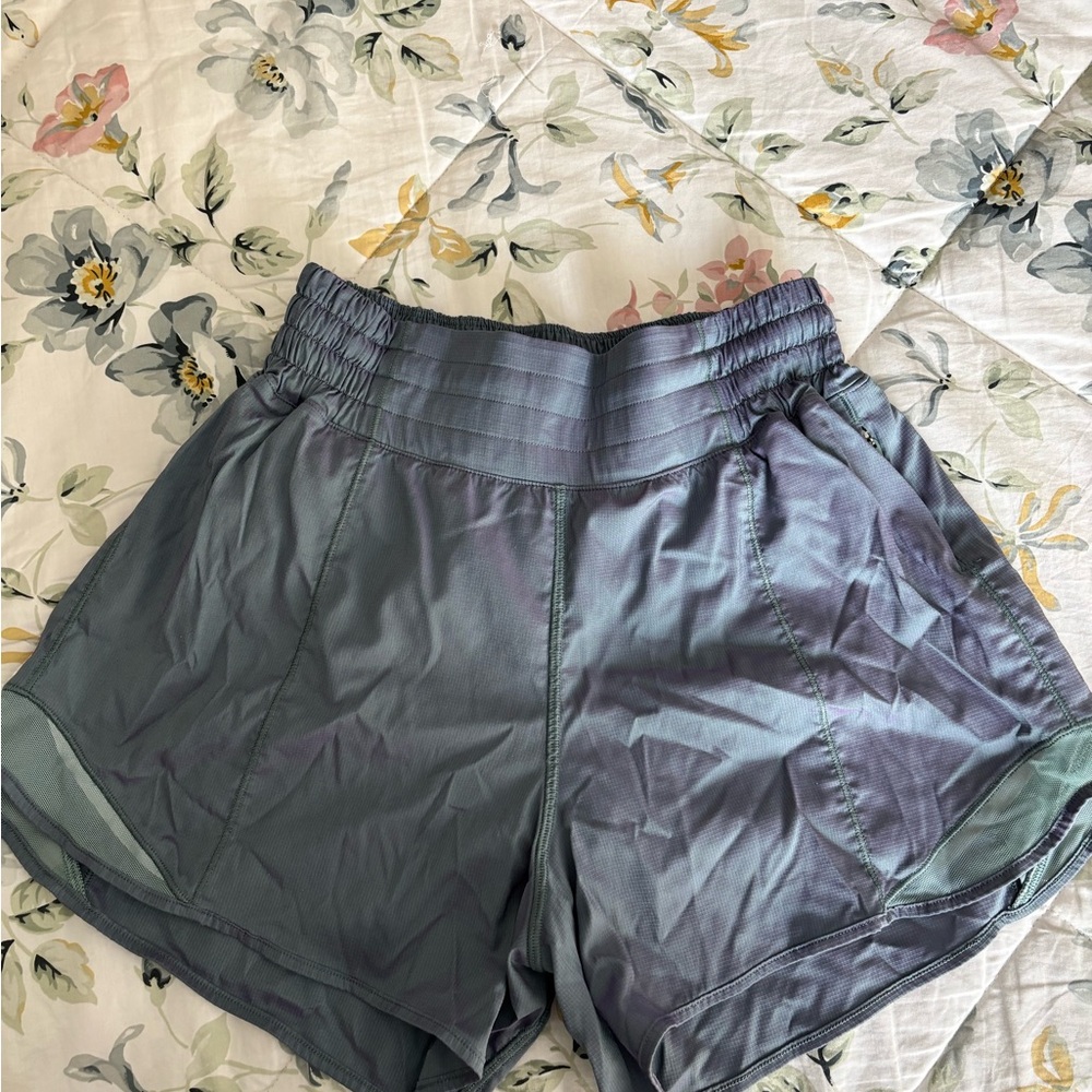 lululemon athletica Blue-Gray Athletic Shorts